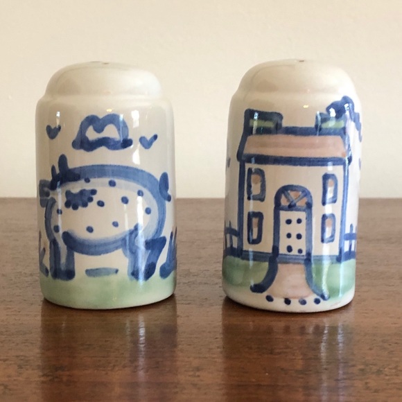 Vintage Salt and Pepper Shakers by M.A. Hadley